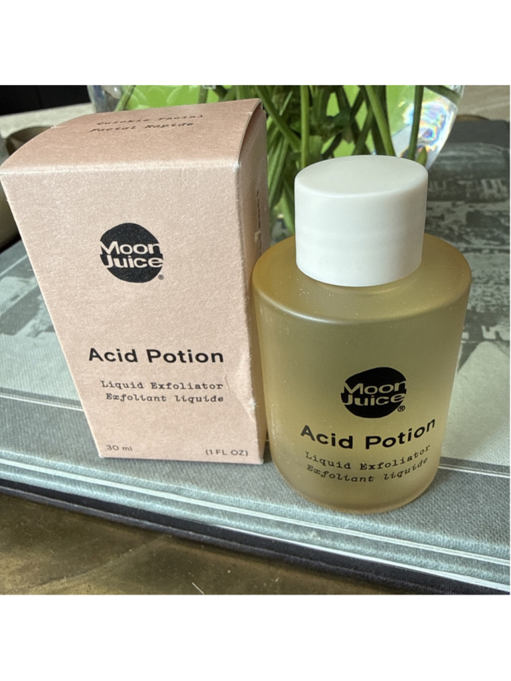 Moon Juice NEW IN BOX Acid Potion Liquid Exfoliator 30ml 1oz Clean Girl Skincare